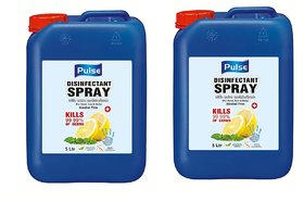 Green Dragon's Pulse Disinfectant Spray for Hand, Face and Body 5 Ltr - Pack of 2