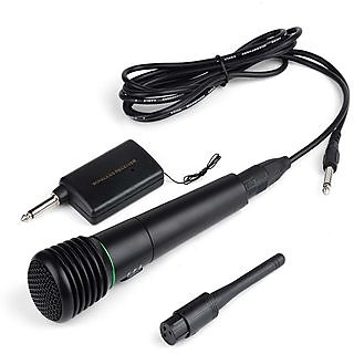 CORDLESS Wireless Singing Microphone Mic speaker Receiver System U