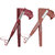 Miss Rose 2 in 1  Lipstick + Lipliner Creamy Matte lipstick  Combo of 2