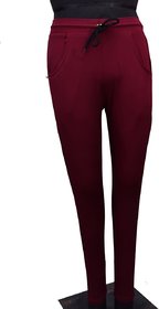 Redbrick Men maroon color PLAIN Lower branded