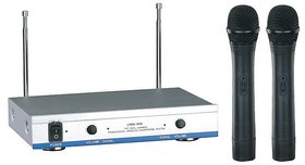 PROFESSIONAL LWM-1600 VHF DUAL CHANNEL WIRELESS MICROPHONE