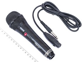 PROFESSIONAL HISONIC HT-1100 SERIES DYNAMIC MICROPHONE WITH WIRE AND 3.5 JACK