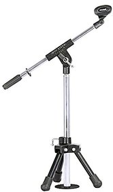 G.S. high-quality Folding Microphone Stand With Holder- Small