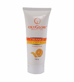 Oxyglow Orange Peel Off Mask, 100g (Pack OF 2)