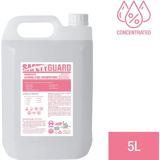                       SafetyGuard Alcoholic-Free Quaternary Ammonium Compound based Disinfectant.                                              