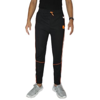 Nike solid men online black track pants