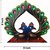 B. M. Sales handemade Handicraft Peacock kundan Work degien Key Holder (3 Hook malticolor)