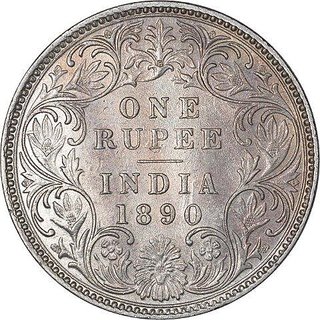                       1 rupees 1890                                              