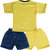 Boys Party(Festive) T-shirt Jeans, Shorts  (Yellow)
