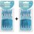 Tepe EasyPick Pack Of 2 M/L Blue (36Pcs) Interdental Cleaning(With One Free Travel Pouch)