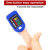 Healthgenie HGPOXM-201 Finger Tip Pulse Oximeter measuring SpO2 and Pulse Rate, Oxygen Saturation Monitor, Oxygen Monito