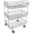 Stainless Steel Folded 3-Layer Kitchen Basket Rack  Multipurpose Fruit and Vegetable Storage Basket  Kitchen Ute