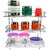 Stainless Steel pull out Multi Purpose Storage Rack Kitchen, Bathroom Shelves and Racks, Wall Mounted Rack for Home