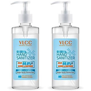 VLCC Alcohol Based Hand Sanitizer Gel - 500 ML (Pack of 2)