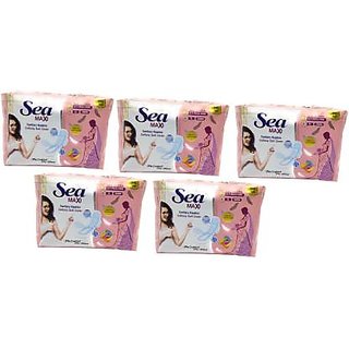                       Sea Sanitary pad size XL pack of 5                                              