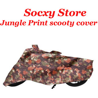 Zeeko Mahindra Army Print Scooty Body cover