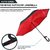 Koshiya Enterprise Unisex Auto Open Function Windproof Upside Down Reverse Umbrella with C-Shaped Handle and UV Protecti
