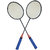 Scorpion Set of Badminton Rackets, Pair of Rackets, Lightweight  Sturdy, for Professional  Beginner Players