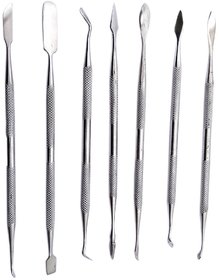 7 Pc Wax Carver/Probes Stainless Steel In Pouch Set For Jewellery Making, Model Making, Crafting, Hobby Work, General