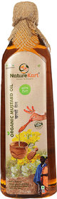 NatureKart Organic Mustard Oil ( Sarson Tel ) 1 Litre