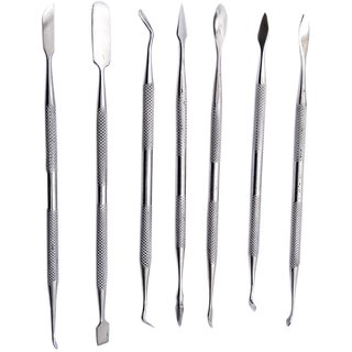 7 Pc Wax Carver/Probes Stainless Steel In Pouch Set For Jewellery Making, Model Making, Crafting, Hobby Work, General