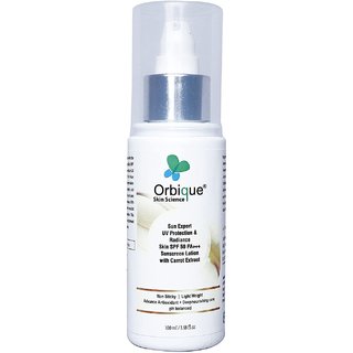 ORBIQUE Sun Expert and UV protection Sunscreen Lotion