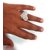 American Diamond Heart Safe Silver Plated Adjustable Ring For Girl or Gift With Surpriseble Gift Box