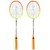 Scorpion Ultra Badminton Racket Set Combo (2 Badminton Rackets 10 Nylon Shuttlecock1 Badminton Carry Bag)(Multi Color)