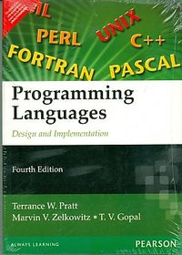 Programming Languages BY TERRANCE W PRATT