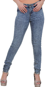 Malachi Women's Blue Skinny Jeans