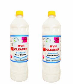 MVN Cleaner Deodrant Floor Cleaner 1Ltr with Pine Oil (Pack of 2)