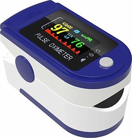 Finger Tip Oximeter Digital Pulse Reader with Color Display - Water Resistant Pulse Oximeter