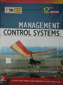 Management Control Systems by robert n anthony  vijay govindarajan