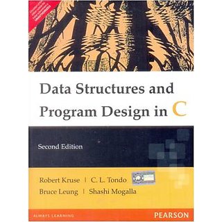                       Data Structure And Programming Design C By Robert Kruse  C L Tondo                                              