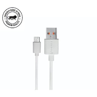 Gionee 2.4 Amp Micro USB Cable Quick Fast Charging Cable | Charger Cable | High Speed Transfer Android V8 Cable 1 meter