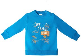 DrLeo Baby Sweater - We can be heroes print