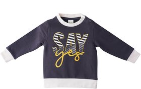 DrLeo Baby Sweater - Say Yes Print