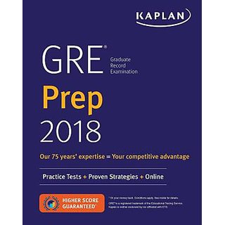                       GRE Prep 2018 BY KAPLAN                                              