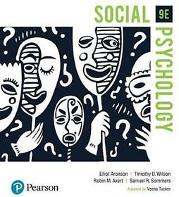 Social Psychology by Elliot Aronson, Veena Tucker