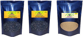 200 gm +200 gm Black Pepper  100 gm Poppy Seeds