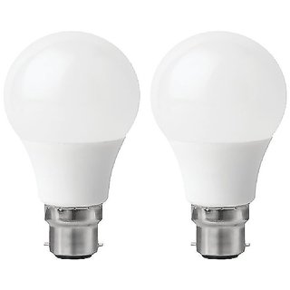                       7W Standard Cool Daylight LED Bulb Pack of 2 (White)                                              