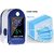 Wide Display with 4 LED Finger Tip Oximeter with battery and 50 Nose Pin Surgical Mask Value Combo (Pack of 2)