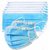 Wide Display with 4 LED Finger Tip Oximeter with battery and 50 Nose Pin Surgical Mask Value Combo (Pack of 2)
