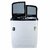 Godrej 8 Kg 5 Star Semi-Automatic Top Loading Washing Machine (WSEDGE ULT 80 5.0 DB2M CSBK, Crystal Black, Tri-Roto Scru