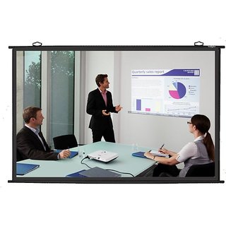 Inlight Map Type Projector Screen, 6 W x 4 H(in Imported HIGH GAIN Fabric A+++++ Grade)