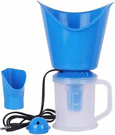 Diveshtoyshop 3 in 1 Steam Vaporizer Nose Steamer, Cough Steamer,  Facial Steamer Vaporizer (White,Blue)