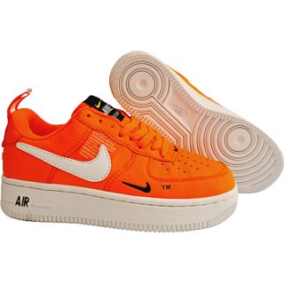 Nike air force on sale orange fluo