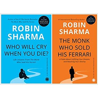                       The Monk Who Sold His Frrari+Who Will Cry When You Die (English, Paperback, R Sharma)                                              
