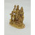 Arihant Craft Hindu God Shiva Parivar Idol Lord Shiva Parvati Ganesh Kartikeya Hand Work Showpiece  15 cm (Brass, Gold)