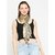 Get Wrapped Multicolour Lurex Scarves with Tassels for Women - Combo Pack of 2